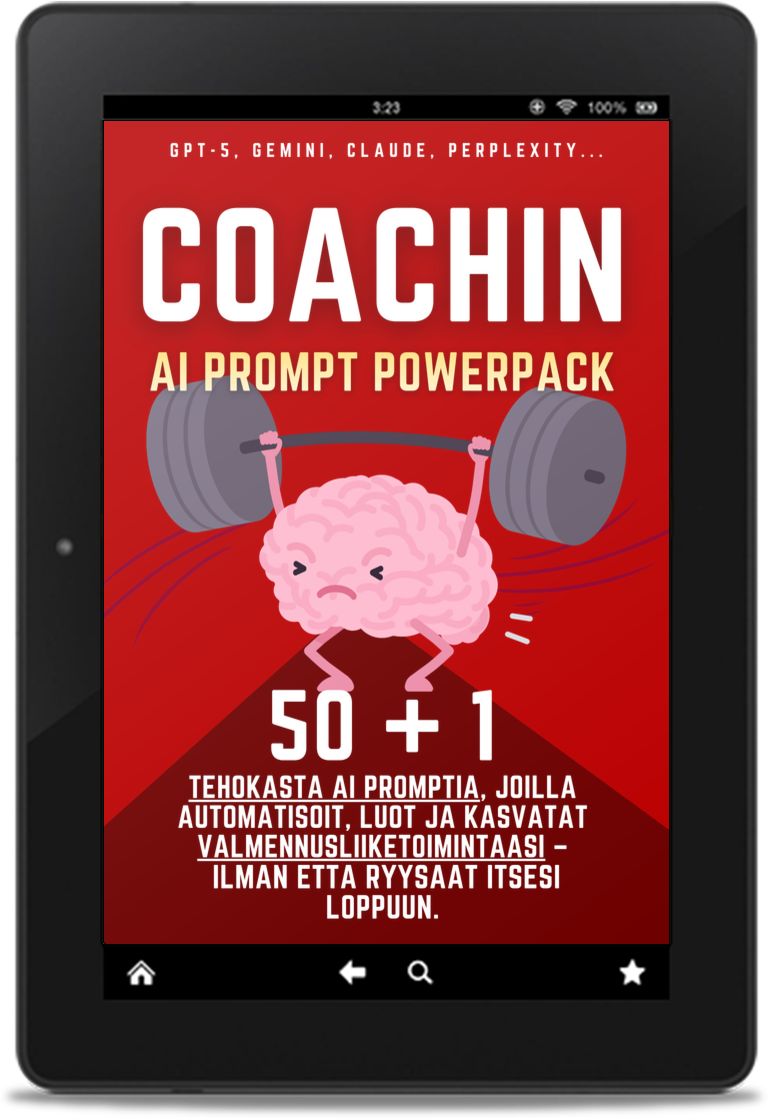 Coachin AI Prompt Powerpakki e-kirja